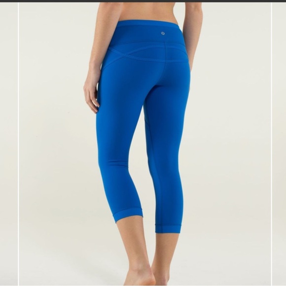 Lululemon Roll Out Crop blue - Picture 2 of 14